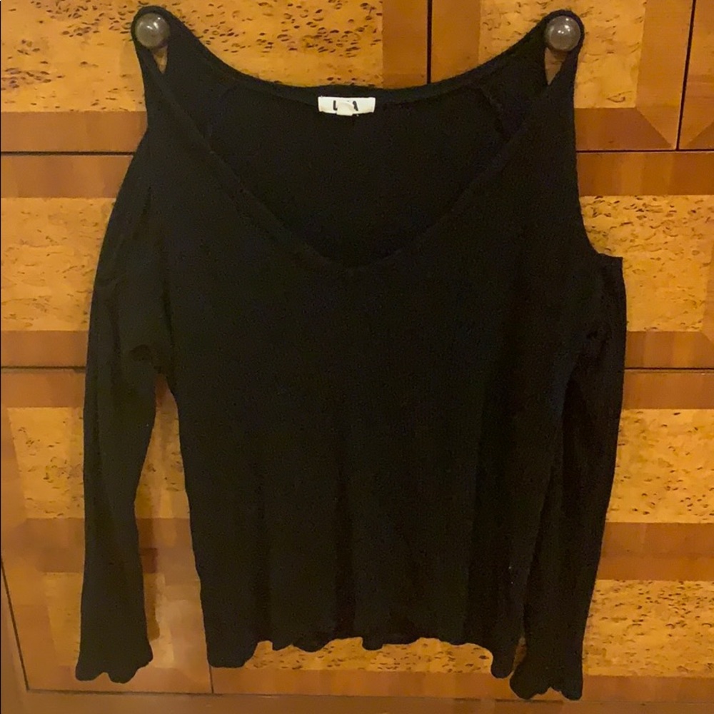 LNA black long sleeve